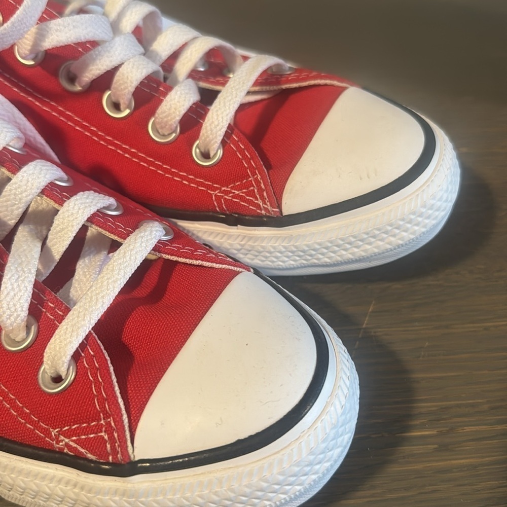 ❇️NWT❇️ Converse All Star Red Sneakers - Picture 12 of 12